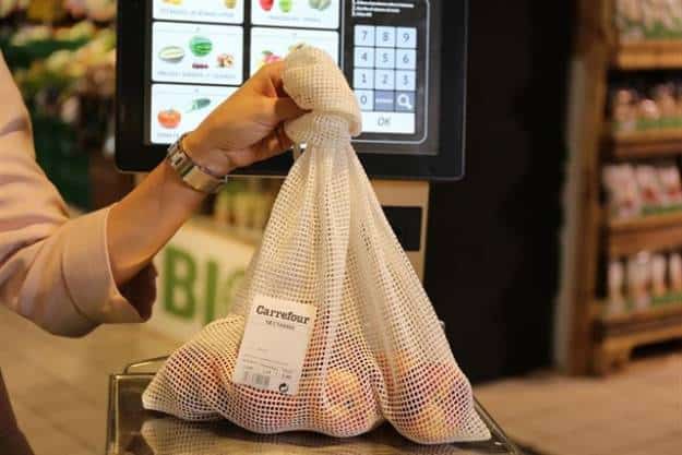 Carrefour utilizará mallas de algodón como alternativa a las bolsas de plástico 1