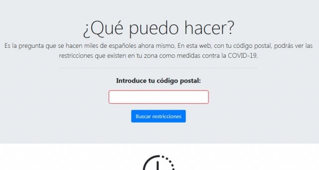 ¿Qué puedo hacer? Nace una web que te dice las restricciones de tu municipio