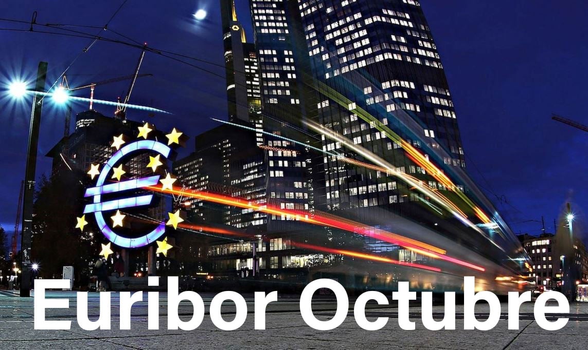 ¿Qué ha hecho el Euríbor la segunda semana de octubre? 1