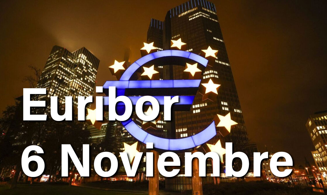 Euribor hoy 6 de noviembre: Mal día para los hipotecados europeos con subidas en todos sus plazos 1