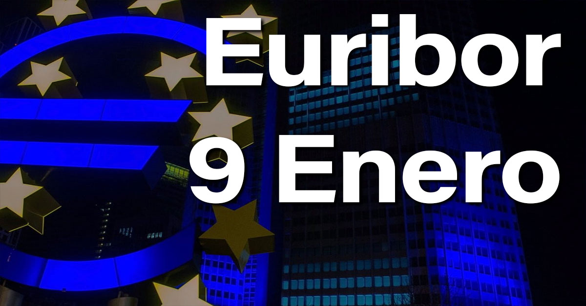 Euribor 9 de enero: Día agridulce para los hipotecados europeos 1