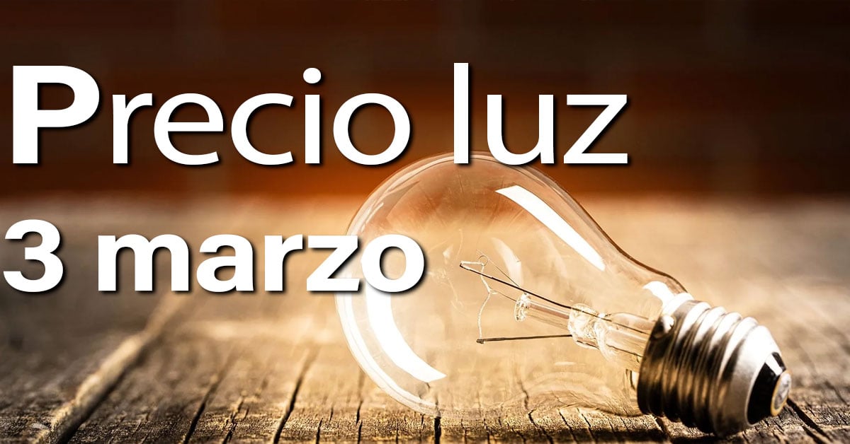 Precio luz hoy: Muy buenas noticias y vientos favorables. 1