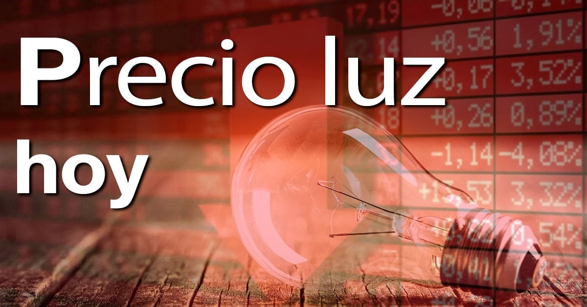 Precio de la luz hoy 17 de Enero de 2025